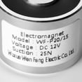 thumbnail image 2 of Unique Bargains 12VDC 25N 0.05LB/23g Electric Lifting Magnet Electromagnet Solenoid Lift Holding, 2 of 5