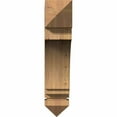 thumbnail image 2 of Ekena Millwork 5 1/2"W x 26"D x 26"H Imperial Arts & Crafts Smooth Bracket, Western Red Cedar, 2 of 13