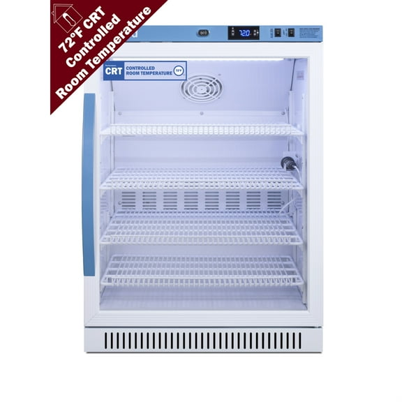 6 Cu.Ft. ADA Height Upright Controlled Room Temperature Cabinet