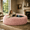 Pink, variant on Sanae 6FT Oversized Faux Rabbit Fur Bean Bag Chair, High Density Sponge Filling, Vacuum Compressed No Assembly Round Lazy Sofa for Adults, Green