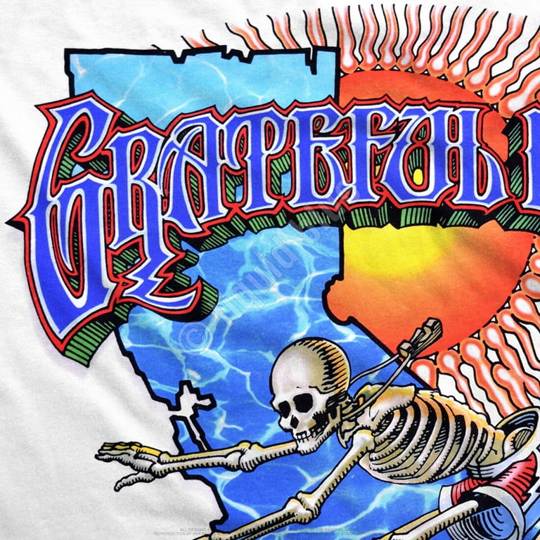 Grateful Dead California Surfer Mens T Shirt