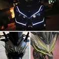 thumbnail image 2 of Motorcycle Headlight Adhesive Sticker Weatherproof Design Decal For Long Lasting And Easy Installation Yellow, 2 of 5