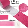 LotFancy 2Pcs Kinesiology Tape, Cotton Elastic Premium Athletic Tape, 2