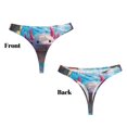 thumbnail image 3 of Kdxio Mignon Motif Axolotl sous-Marin String Sans Couture pour Femmes - String Taille Basse Invisible Extensible Culottes Femmes, Culottes Respirantes-4TG, 3 of 6