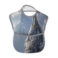 thumbnail image 2 of Kdxio Silver Dragon Mountain Peaks Bibs For Babies, Baby Bibs for Eating, Toddler Bibs, Waterproof Bibs, Feeding Bibs, for Toddlers, Boys, Girls, 2 of 8