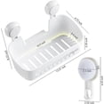 thumbnail image 4 of Shower Caddy with Vacuum Suction Cup, No Drilling Removable Shower Shelf, Shampoo and Toiletries Storage Basket, Kitchen, Bathroom, Bedroom, Bathroom, 4 of 5
