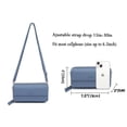 thumbnail image 4 of Monedero tipo bandolera Lanyani RFID para teléfono, cartera para mujer, 4 of 6