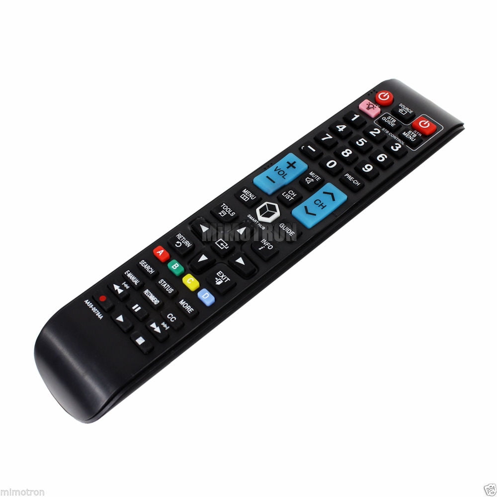 lake I'm sorry Foster parents Generic AA59-00784A Remote Control for Samsung Smart TV for UN46F5500AFXZA  / UN46F6300 / UN46F6300AFXZA / UN46F6350A / UN46F6350AF / UN46F6350AFXZA -  Walmart.com