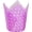 Purple printed with Polka Dot, variant on Large Greaseproof paper Wrappers Muffin Baking cupcake cups liners, 2-1/4" x 4" Natural,Brown,White 3 colours in a box Tulip Baking Cups Holders 125 pcs (Large) (125, Multi 3)