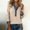 Khaki, variant on Womens Denim Patchwork Pullover Tops Long Sleeve Button Ribbed Knit Shirts Casual Lightweight Western Sweaters