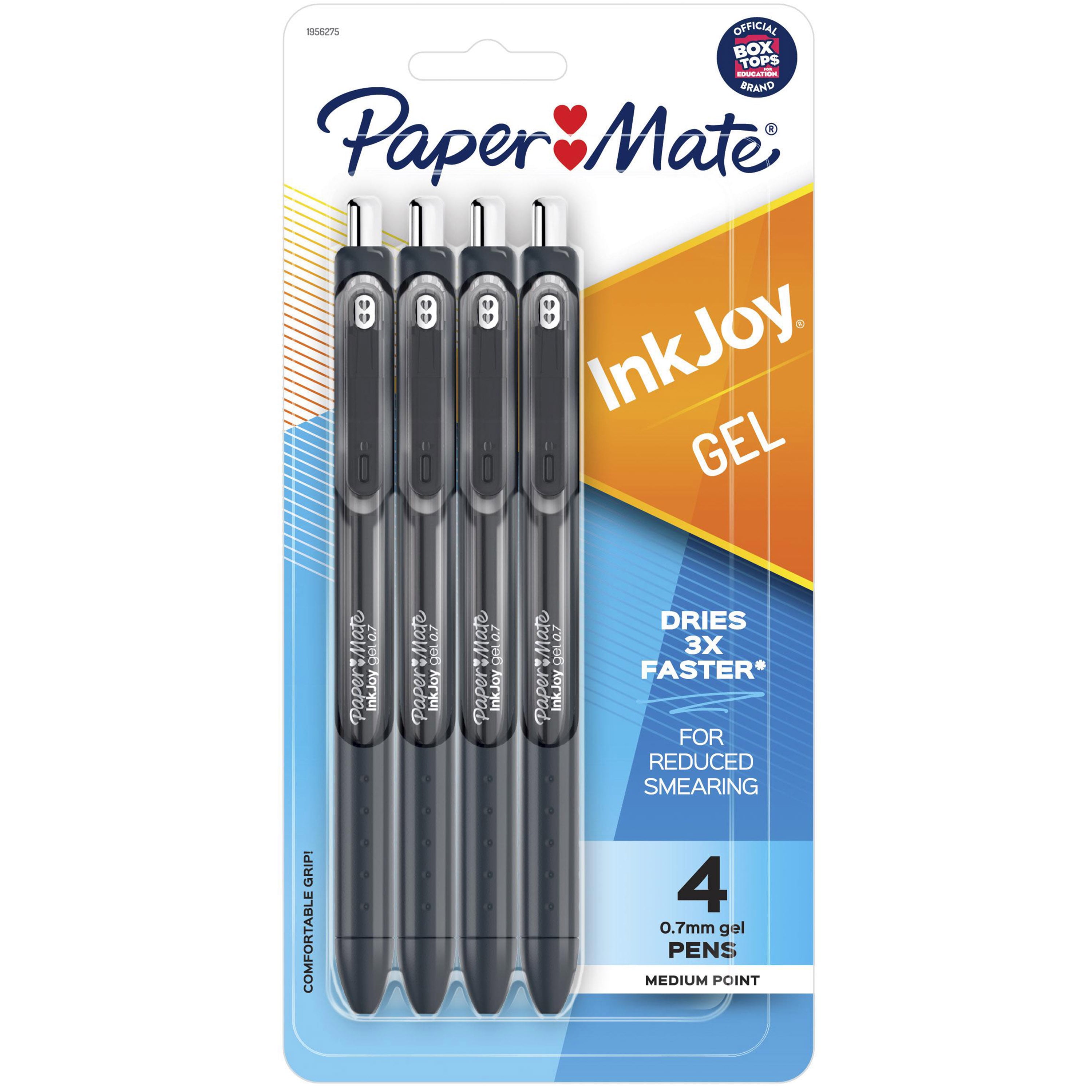 Paper Mate 1803477 InkJoy 100rt Ballpoint Pen Retractable Black 8-pack for sale online 