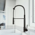 thumbnail image 6 of VIGO Laurelton Single Handle Pull-Down Sprayer Kitchen Faucet in Matte Black, 6 of 12