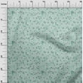 thumbnail image 2 of oneOone Georgette Viscose Light Grayish Green Fabric Texture & Triangle Geometric Sewing Material Print Fabric By The Yard 42 Inch Wide, 2 of 4