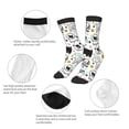 thumbnail image 3 of Rateoe Funny Puppy Pattern Children's Socks, Socks Gifts ,kids Crew Soft Cotton Socks , Moisture-Wicking, Durable, Ideal for Daily Wear & Sports, 3 of 5