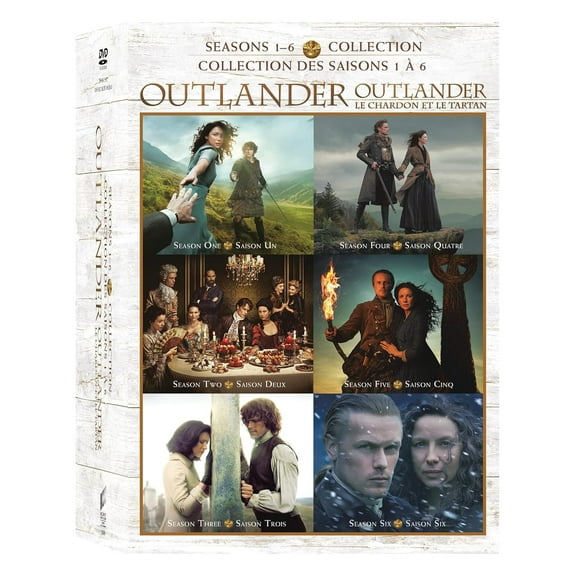 Outlander Seasons 1-6 DVD Box Set Complete Series New & Sealed Region 1 27-Disc
