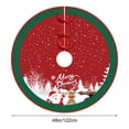 thumbnail image 3 of Faldas para árbol de Navidad, vestido para árbol de Navidad, adornos navideños, adornos navideños, vestido para árbol, adornos navideños, decoraciones para el hogar, 3 of 5