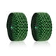 thumbnail image 1 of Carretera Bike Manillar Cinta Amortiguador Absorción de choque Envolturas de bicicleta EVA PU Silicona Auto adhesivo Trimsible Trimsible Trimsable Cinturón verde 2 piezas Yuarrent OD003357-04B, 1 of 7