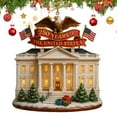 thumbnail image 3 of Shoreew US 250th Anniversary Decoration 250 Years of The United States Commemorative Ornament Keepsake Patriotic Hanging Decoration for Christmas Tree History Buffs Veterans Gift, 3 of 7