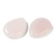 thumbnail image 2 of Natural Rose Quartz Pendants Teardrop Charms 33~33.5x24.5~25x7.5~8mm Hole: 2~2.3mm, 2 of 3