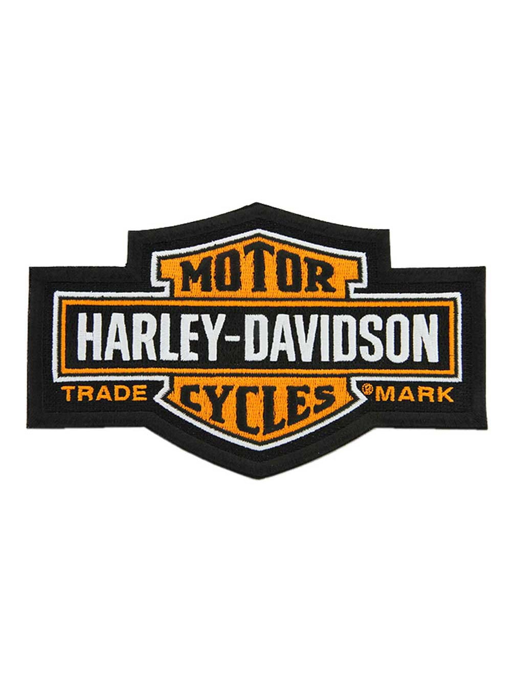 Harley Davidson motorcycle strip machine embroidered iron/ sew on logo/patch 
