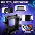 thumbnail image 5 of Switch Organizer Station Game Storage Tower Stand for Nintendo Switch / Switch OLED with Dock Holder, 10 Game Case Vertical Shelf, 4 Controller Rack, Joy-con Drawer, 5 of 9
