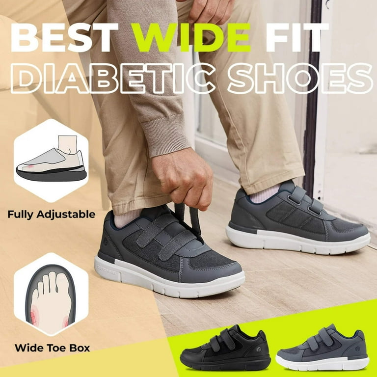 Mens diabetic shoes walmart deals