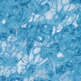 thumbnail image 3 of Zelouf Janet Ribbon Soutache Lace Mesh  , Sewing, DIY, Crafts Fabric by the Yard, Pacific Wave, 5 Yard, 3 of 3