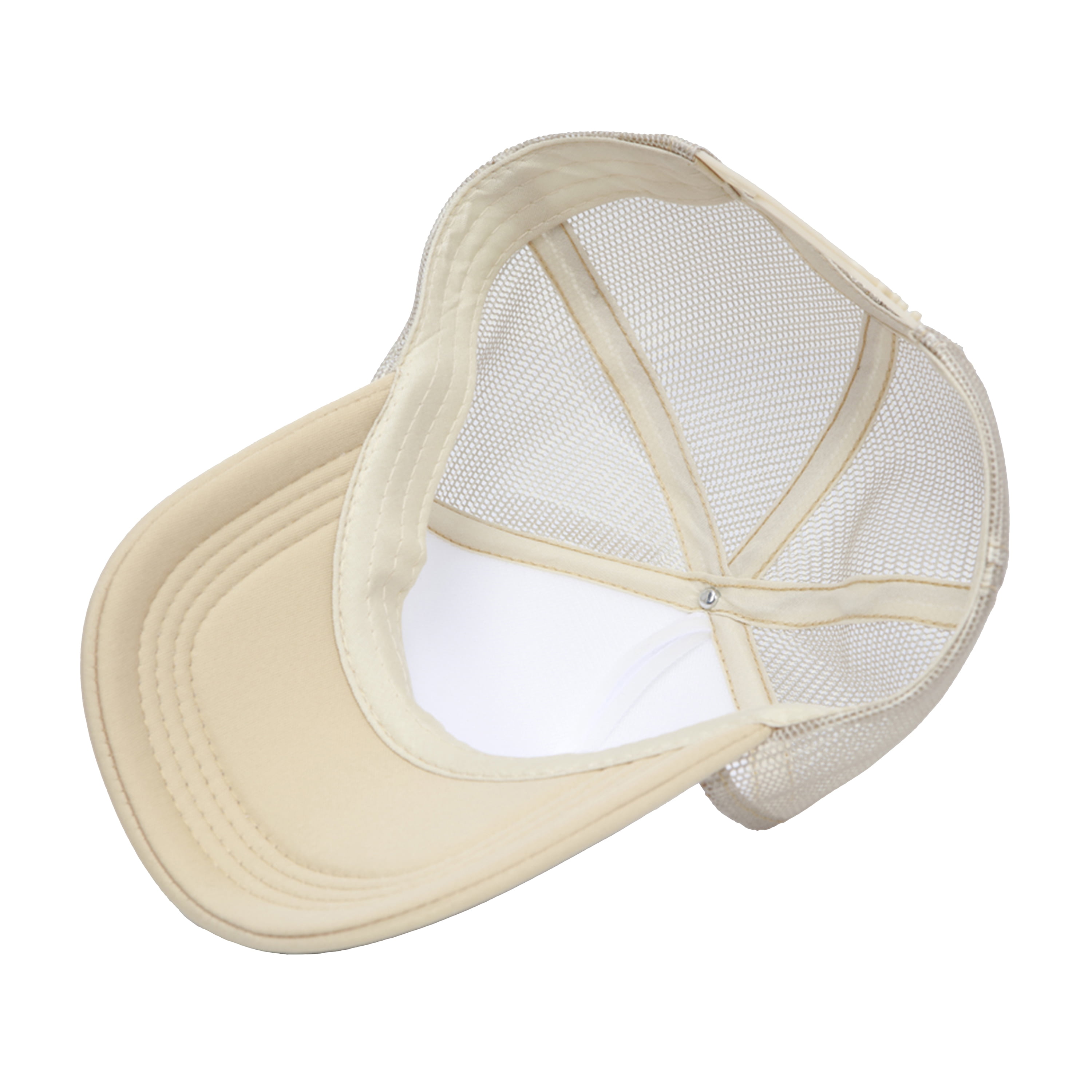 Hello Hobby Fashion Trucker Hat, Tan