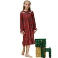 thumbnail image 5 of EnJoCho Clearence Girls' Thermal Nightgown Set - Autumn Winter Cotton Nightdress Soft Homewear Thin Comfy Sleepwear for Kids Cozy Loungewear Playtime Outfit, 5 of 7