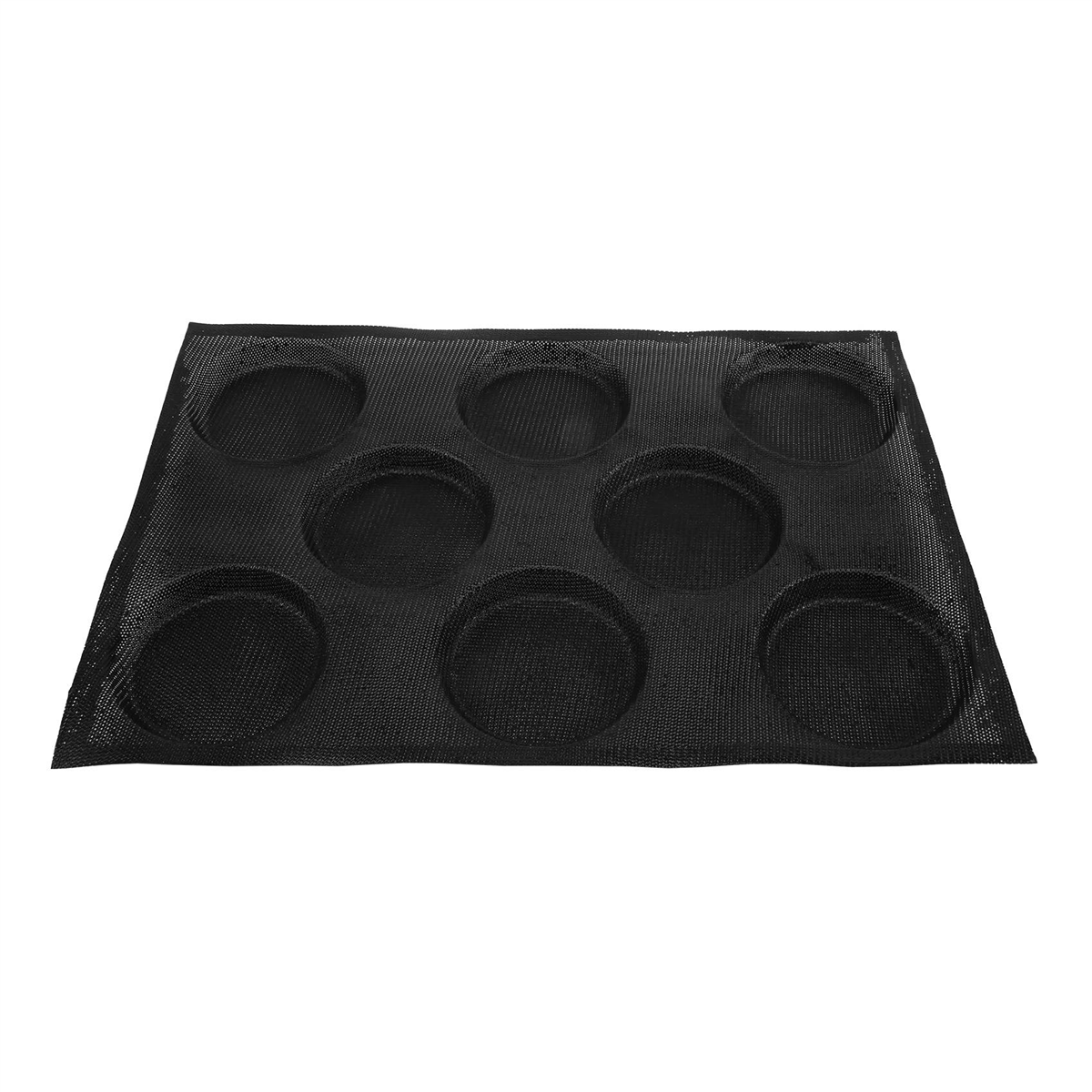 Bakeware Tools 8 Holes Hamburger Bun Pans For Baking Mesh Silicone Bread  Non Stick Perforated Molds From Lunali, $17.2