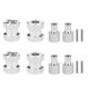 thumbnail image 1 of RC Car Metal 12mm Wheel Hex Hub 15mm Extension Coupler for AXIAL SCX10 D90 CC01, 1 of 5