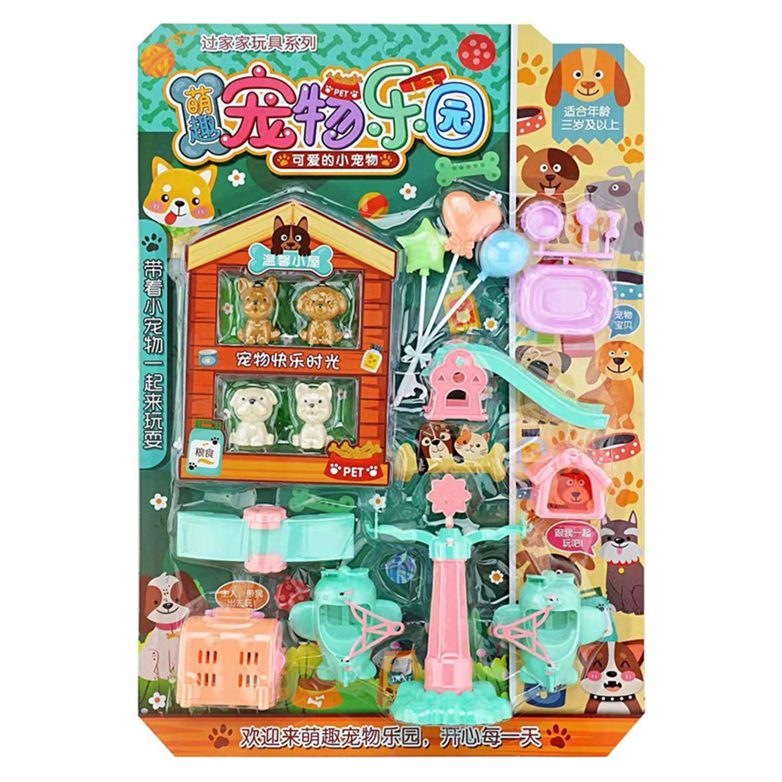 Topaty Pet Pretend Play Toys Pet Toys Play Set for Toddlers 46 Boys