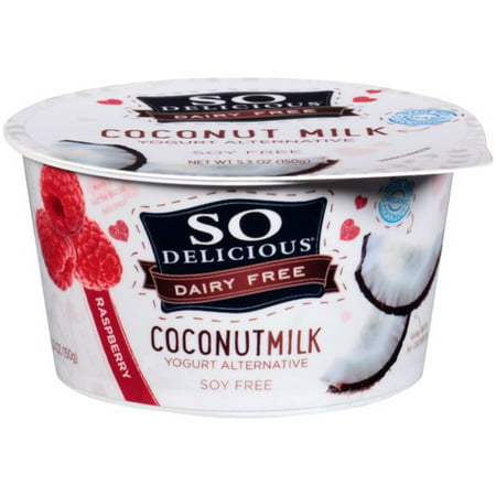 So Delicious Dairy-Free Soy-Free Raspberry Coconut Milk ...