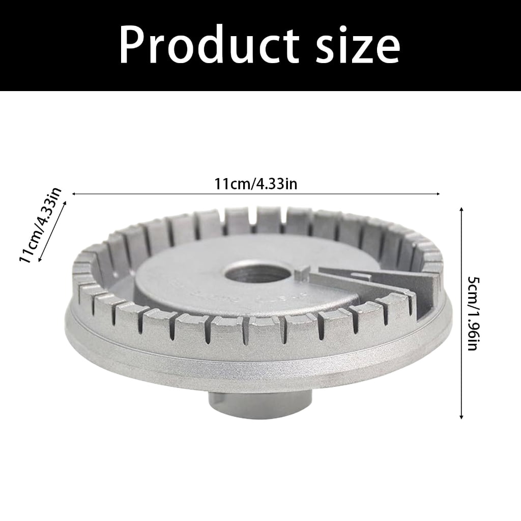 Global Gas Extent Bottom Plate Fast Change Aluminum Wrought Iron Replacement Part For Oven Stove Entities