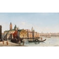 thumbnail image 2 of Karl Kaufmann 24x15 Gold Ornate Framed and Double Matted Museum Art Print Titled - Venice, 2 of 4