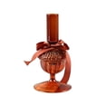 thumbnail image 2 of Glass Pinecone Candle Holder Decorative Candle Stand for Christmas Fall Thanksgiving Table Centerpiece Mantel Fireplace Dining Room Home Decor, 2 of 6