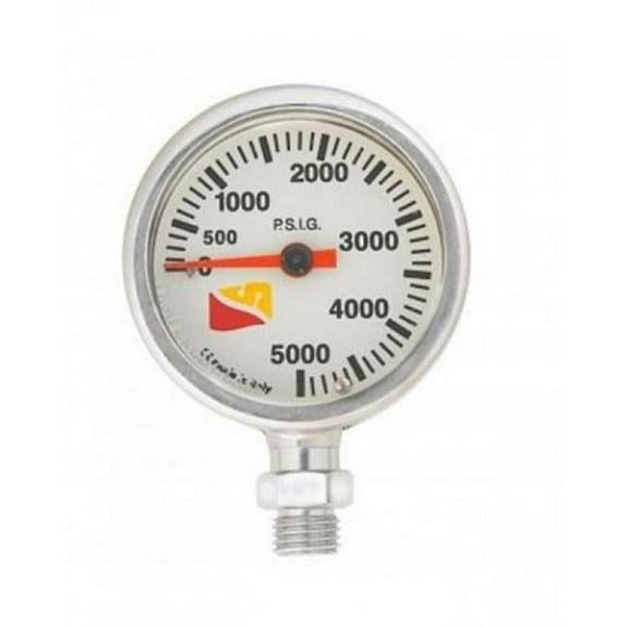 Dive Rite Tech Pressure Gauge - 2 in for Technical Scuba Diving