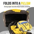 thumbnail image 3 of Hasbro | Transformers Bumble Bee Snugible 2-in-1 Blanket Hoodie  Pillow, 3 of 11