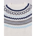 thumbnail image 6 of Fall Sweaters for Women 2026 Fair Isle Pullover Sweaters Winter Crewneck Loose Knit Sweater Shermie, 6 of 8
