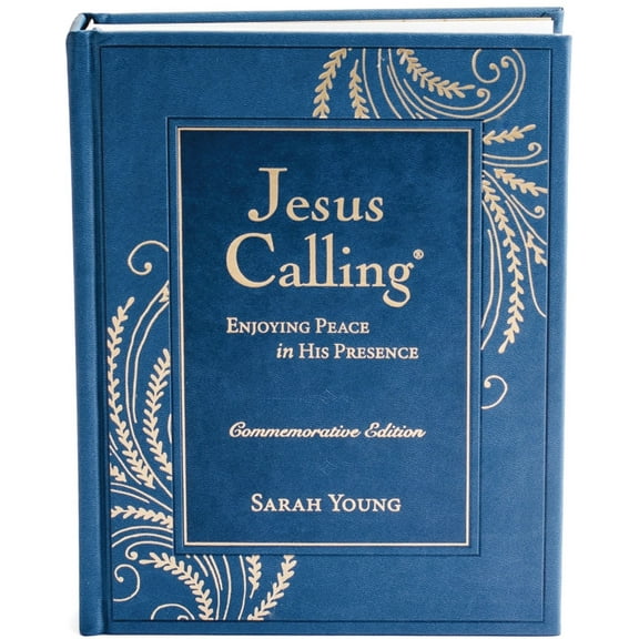 Pre-Owned Jesus Calling, Commemorative Edition: Enjoying Peace in His Presence (a 365-Day Devotional, Includes 12 Bonus Devotions and 12 Letters from the Author (Hardcover) 1400250811 9781400250813