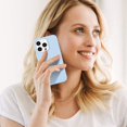 thumbnail image 3 of Compatible with iPhone 13 Pro Case Liquid Silicone Soft Gel Rubber Full Shockproof Protective Anti-Scratch Microfiber Lining Cushion Slim Phone Cover iPhone 13 Pro 6.1" 2021, Light Blue, 3 of 6