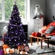 thumbnail image 2 of Árbol de Navidad Sunnyglade negro artificial de 6 pies con 1000 puntas, 2 of 6