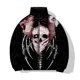 thumbnail image 4 of Chaquetas de invierno con estampado de calavera de monstruo para hombre, abrigo masculino moderno y versátil, abrigos de invierno cómodos y elegantes, ropa de parka para hombre, 4 of 4