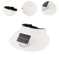 thumbnail image 6 of KiBcsLic Sun Visor Hat with Fan Beach Hat for Adults Outdoor Solar Fan Hat for Hiking White, 6 of 9