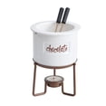 thumbnail image 1 of Juego de 6 piezas para hacer fondue de chocolate con soporte de metal para accesorios de cocina, 1 of 9