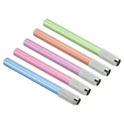 Uxcell Pencil Extenders, 5 Pack Metal Handle Drawing Shading Adjustable Pencil Holder Extenders, Multi-Color
