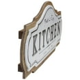 thumbnail image 3 of Northlight Metal "Kitchen Fresh & Tasty" Sign Wall Decor - 24" - Black and White, 3 of 5