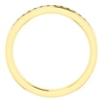 thumbnail image 2 of FB Jewels 14K Yellow Gold Round 2.5 mm 3/4 CTW Si2-Si3 Polished 3/4 CTW Diamond Anniversary Wedding Ring Band Size 7, 2 of 3