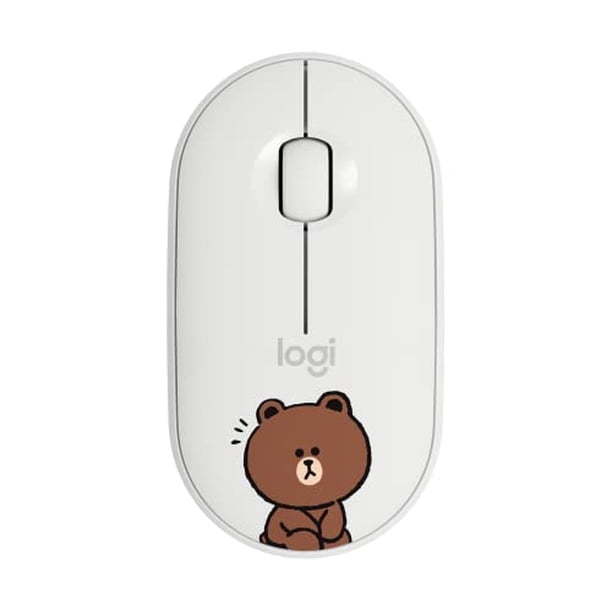 Logtech Line Friends Logitech M350 Line-Friends Brown Bluetooth o 2,4 GHz con min | Walmart ...