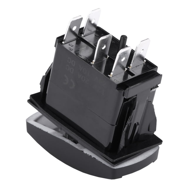 Interruptor De Lujo De Gama Ultra Alta Con Luz Indicadora LED, Certificada CE, Voltaje Universal Para Automóvil De 12 A 24 V, Interruptor Basculante De 5 Pines SPST De